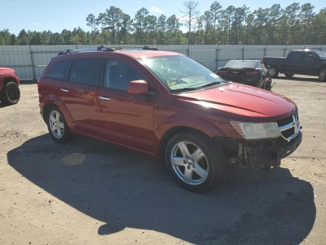 3D4PG9FV9AT209391 - 2010 DODGE JOURNEY R/T MAROON photo 4