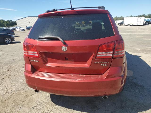 3D4PG9FV9AT209391 - 2010 DODGE JOURNEY R/T MAROON photo 6