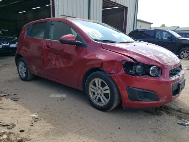 1G1JD6SB2C4219106 - 2012 CHEVROLET SONIC LT RED photo 4