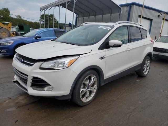 1FMCU0JX1FUB56378 - 2015 FORD ESCAPE TITANIUM WHITE photo 1