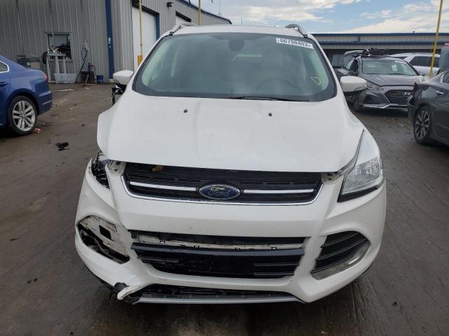 1FMCU0JX1FUB56378 - 2015 FORD ESCAPE TITANIUM WHITE photo 5