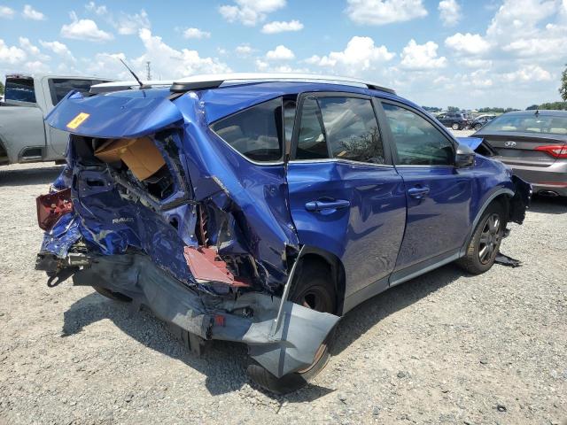 2T3ZFREV2FW211834 - 2015 TOYOTA RAV4 LE BLUE photo 3