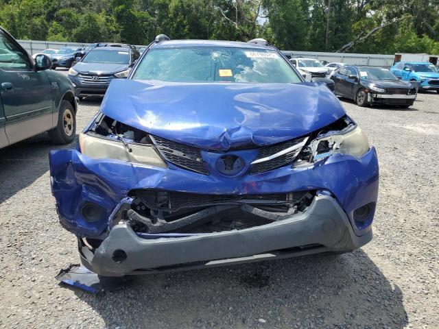 2T3ZFREV2FW211834 - 2015 TOYOTA RAV4 LE BLUE photo 5