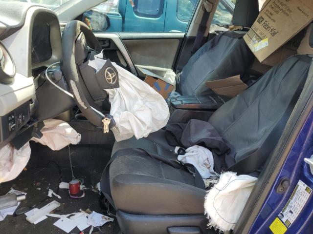 2T3ZFREV2FW211834 - 2015 TOYOTA RAV4 LE BLUE photo 7