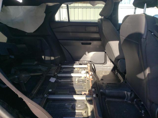 1FM5K8AB7MGB05223 - 2021 FORD EXPLORER POLICE INTERCEPTOR BLACK photo 6