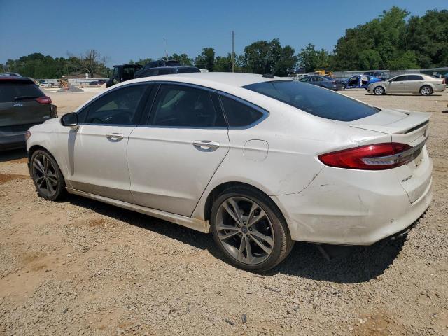 3FA6P0K9XHR263826 - 2017 FORD FUSION TITANIUM WHITE photo 2