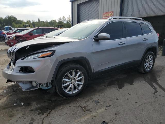 1C4PJMDX5JD585842 - 2018 JEEP CHEROKEE LIMITED SILVER photo 1