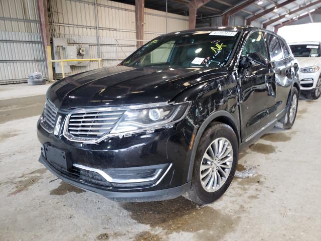 2LMTJ8KR9GBL57769 - 2016 LINCOLN MKX SELECT BLACK photo 2