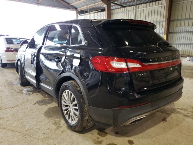 2LMTJ8KR9GBL57769 - 2016 LINCOLN MKX SELECT BLACK photo 3