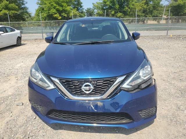 3N1AB7AP0HY219970 - 2017 NISSAN SENTRA S BLUE photo 5