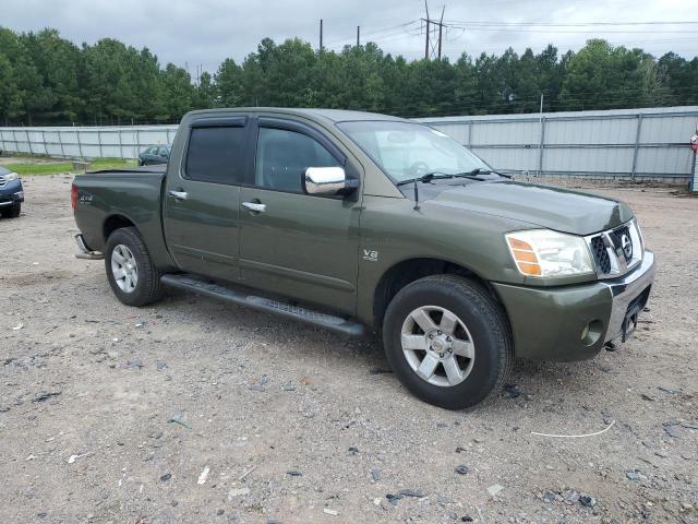 1N6AA07B54N502789 - 2004 NISSAN TITAN XE 绿色 照片 4
