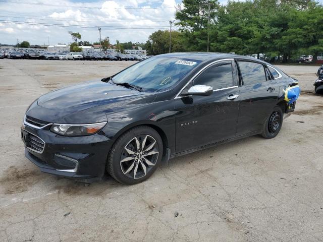 1G1ZE5ST6HF245996 - 2017 CHEVROLET MALIBU LT BLACK photo 1