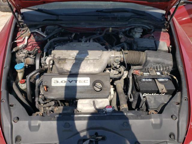 1HGCM66557A024095 - 2007 HONDA ACCORD EX BURGUNDY photo 11