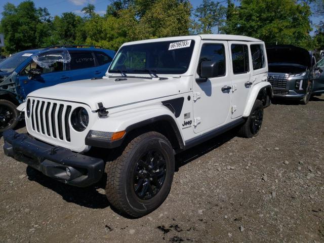 1C4HJXDG5PW562550 - 2023 JEEP WRANGLER SPORT WHITE photo 1