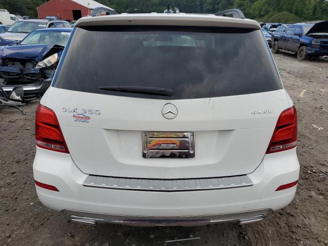 WDCGG8JB3EG335223 - 2014 MERCEDES-BENZ GLK 350 4MATIC WHITE photo 6