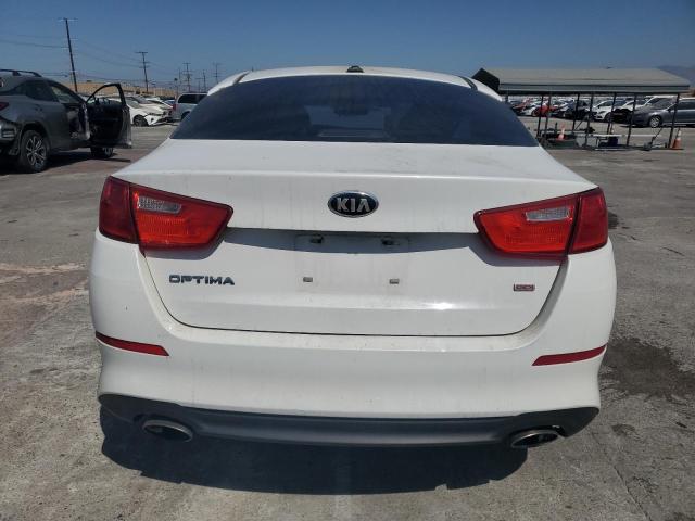 5XXGM4A71EG324943 - 2014 KIA OPTIMA LX WHITE photo 6