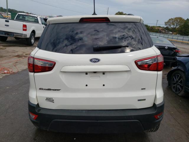 MAJ3P1TE9JC202461 - 2018 FORD ECOSPORT SE WHITE photo 6