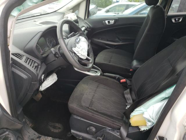 MAJ3P1TE9JC202461 - 2018 FORD ECOSPORT SE WHITE photo 7