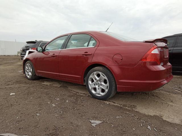 3FAHP0HA9AR219896 - 2010 FORD FUSION SE RED photo 2