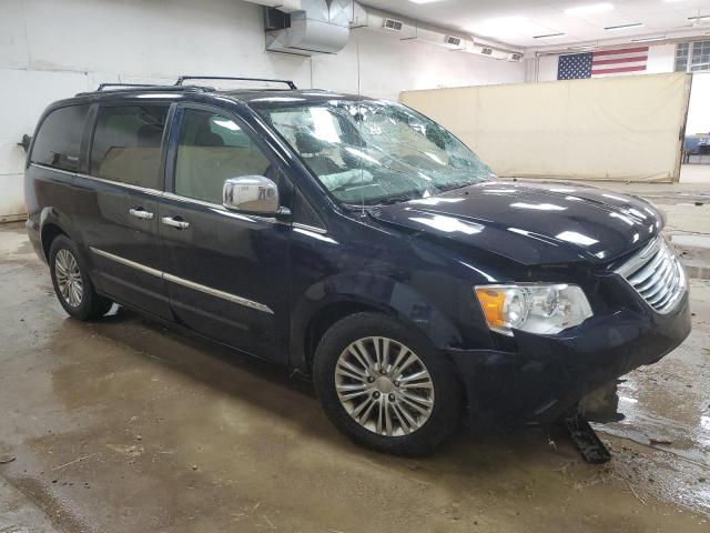 2C4RC1CGXGR174879 - 2016 CHRYSLER TOWN & COU TOURING L BLUE photo 4