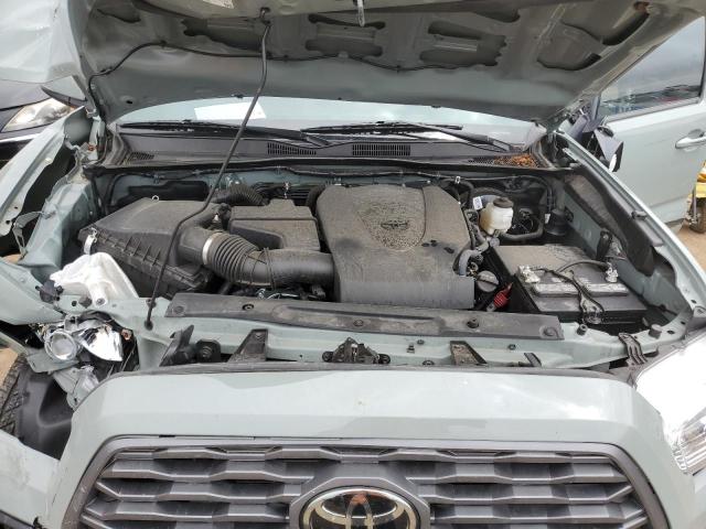 3TYSZ5AN3NT057811 - 2022 TOYOTA TACOMA ACCESS CAB GRAY photo 11