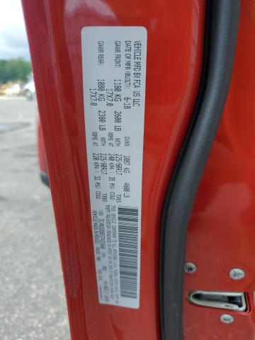 3C4NJDBB5JT435660 - 2018 JEEP COMPASS LATITUDE Червоний фото 12