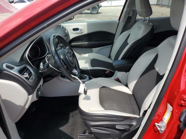 3C4NJDBB5JT435660 - 2018 JEEP COMPASS LATITUDE Червоний фото 7