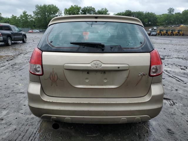 2T1KR32E43C058440 - 2003 TOYOTA COROLLA MA XR BEIGE photo 6