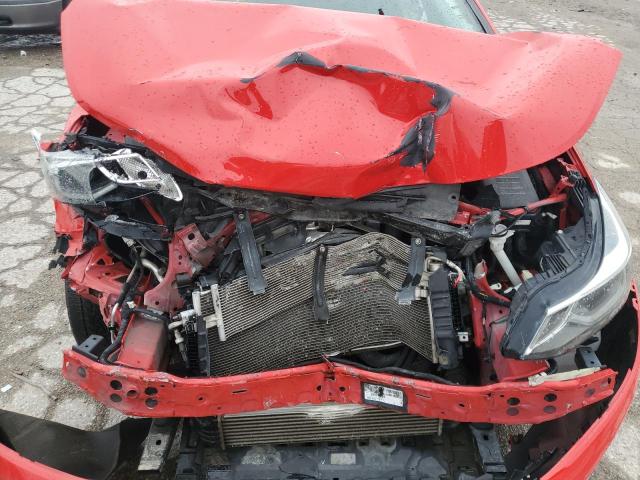 1G1BE5SM1K7117628 - 2019 CHEVROLET CRUZE LT RED photo 11