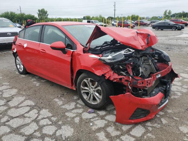 1G1BE5SM1K7117628 - 2019 CHEVROLET CRUZE LT RED photo 4