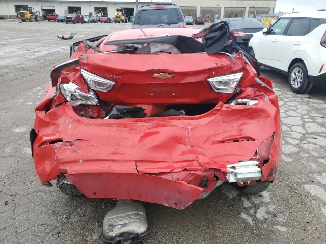 1G1BE5SM1K7117628 - 2019 CHEVROLET CRUZE LT RED photo 6