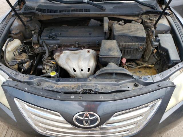 4T1BE46K98U216682 - 2008 TOYOTA CAMRY CE GRAY photo 11