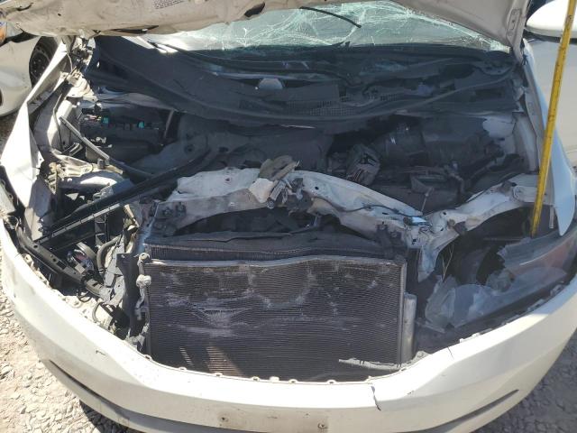 5FNRL5H66FB032689 - 2015 HONDA ODYSSEY EXL WHITE photo 12