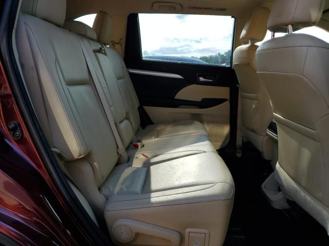 5TDJKRFH2FS073960 - 2015 TOYOTA HIGHLANDER XLE Կարմիր լուսանկար 11