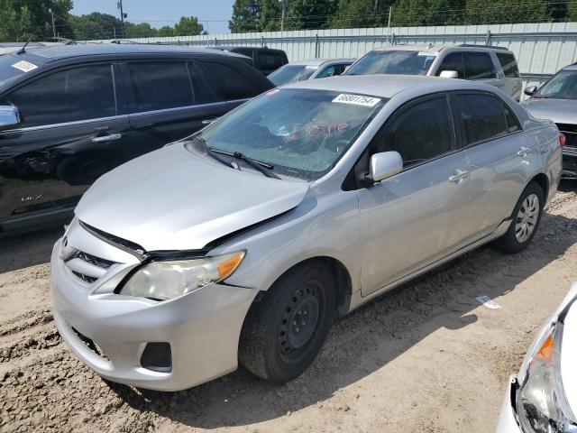 5YFBU4EE5CP040075 - 2012 TOYOTA COROLLA BASE SILVER photo 1