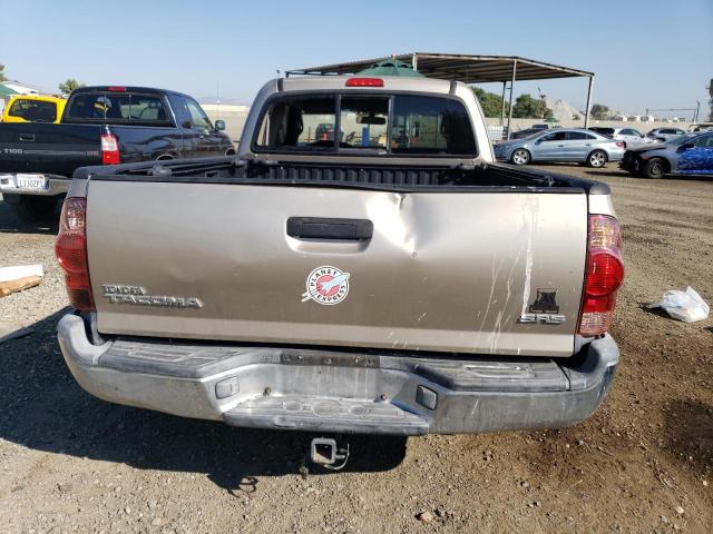 5TETX22N37Z371614 - 2007 TOYOTA TACOMA ACCESS CAB თაფლისფერი ფოტო 6