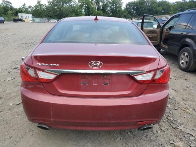 5NPEC4AC9CH389502 - 2012 HYUNDAI SONATA SE BURGUNDY photo 6