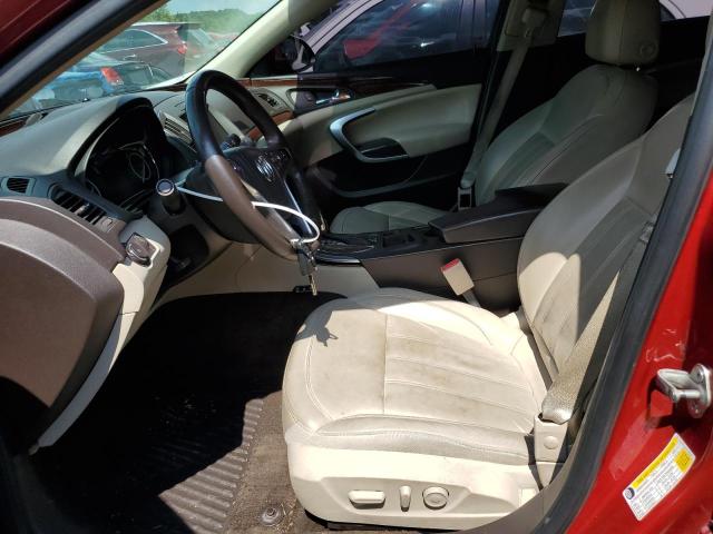 2G4GN5EX4E9249543 - 2014 BUICK REGAL PREMIUM RED photo 7