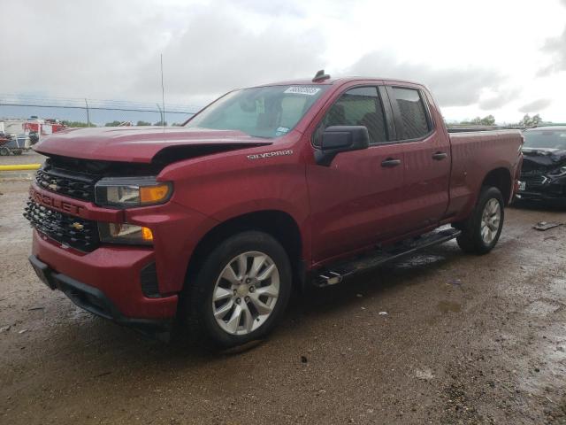 1GCRWBEH4LZ291134 - 2020 CHEVROLET SILVERADO C1500 CUSTOM BURGUNDY photo 1