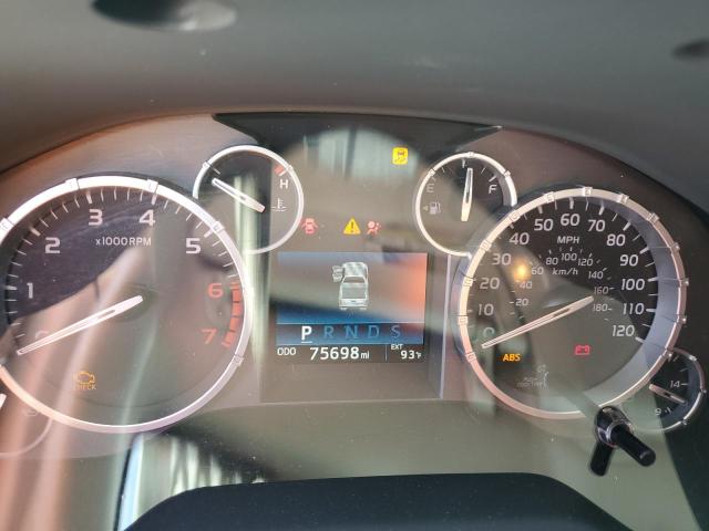 5TFRW5F15HX227139 - 2017 TOYOTA TUNDRA DOUBLE CAB SR/SR5 GRAY photo 9