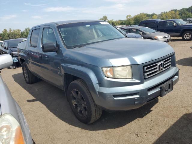 2HJYK16216H560590 - 2006 HONDA RIDGELINE RT BLUE photo 4