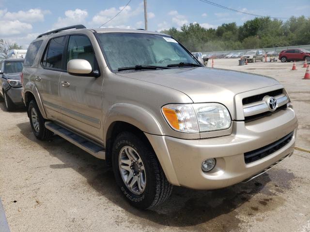 5TDBT44A26S274803 - 2006 TOYOTA SEQUOIA SR5 BEIGE photo 4