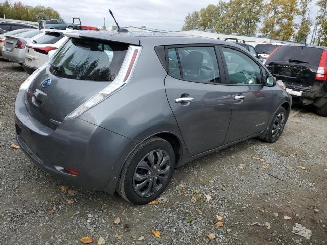 1N4AZ0CP0EC334074 - 2014 NISSAN LEAF S SILVER photo 3