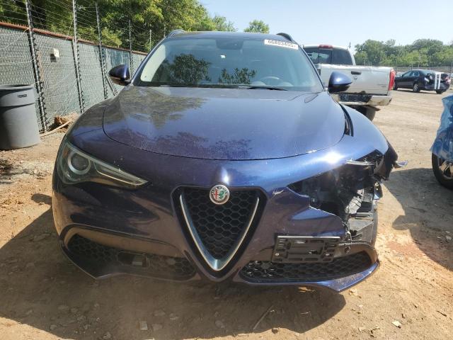 ZASFAKPN1J7B63373 - 2018 ALFA ROMEO STELVIO SPORT Синий фото 5