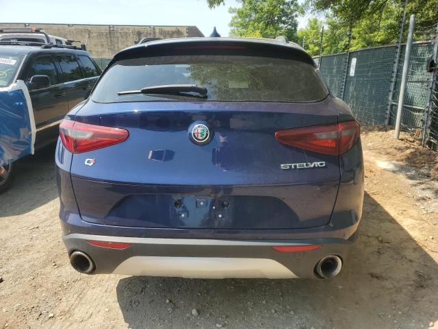 ZASFAKPN1J7B63373 - 2018 ALFA ROMEO STELVIO SPORT Синий фото 6