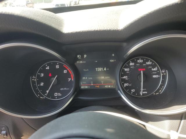 ZASFAKPN1J7B63373 - 2018 ALFA ROMEO STELVIO SPORT Синий фото 9