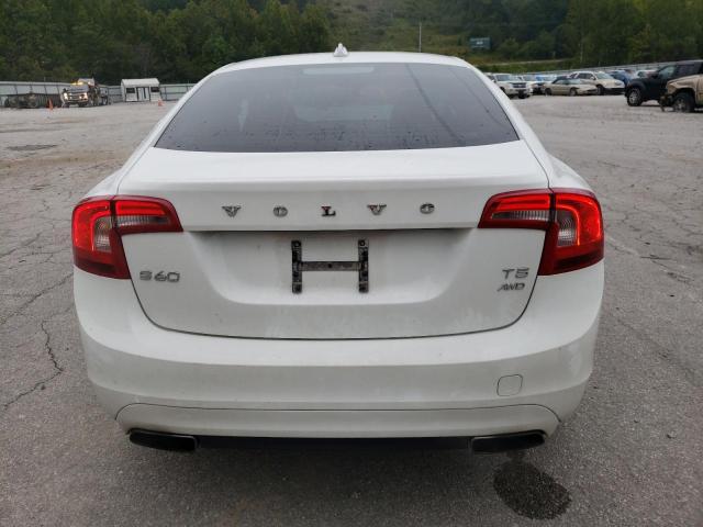 YV1612TB6F2316090 - 2015 VOLVO S60 PREMIER WHITE photo 6