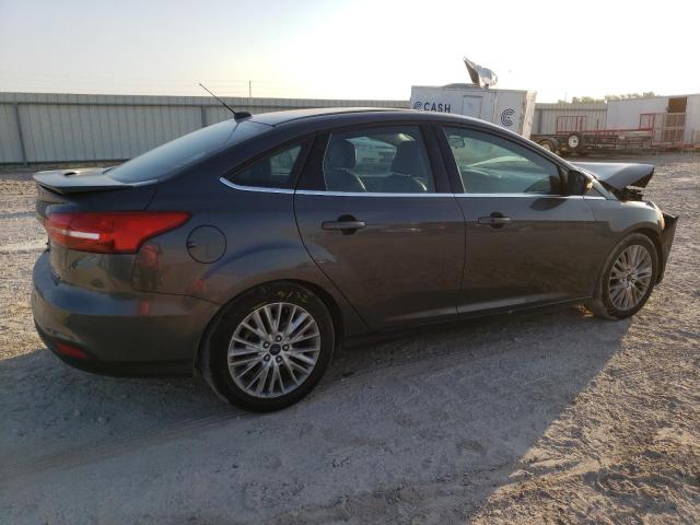 1FADP3J26JL233109 - 2018 FORD FOCUS TITANIUM GRAY photo 3