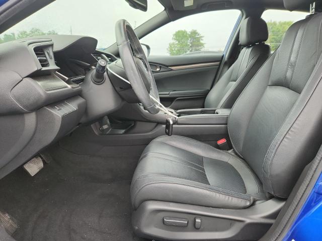 SHHFK7H74HU201409 - 2017 HONDA CIVIC EXL BLUE photo 7