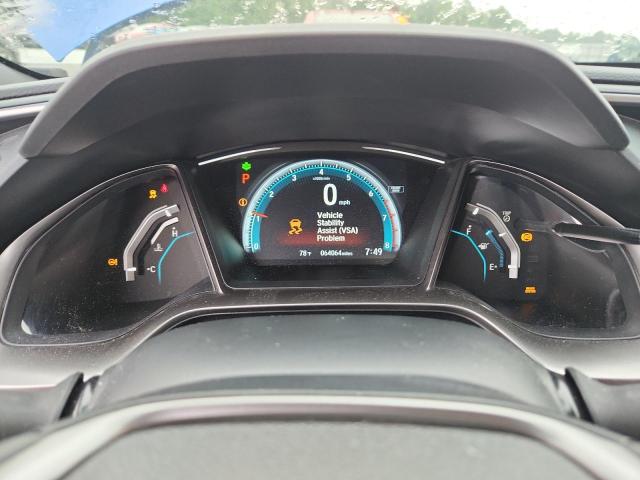 SHHFK7H74HU201409 - 2017 HONDA CIVIC EXL BLUE photo 9